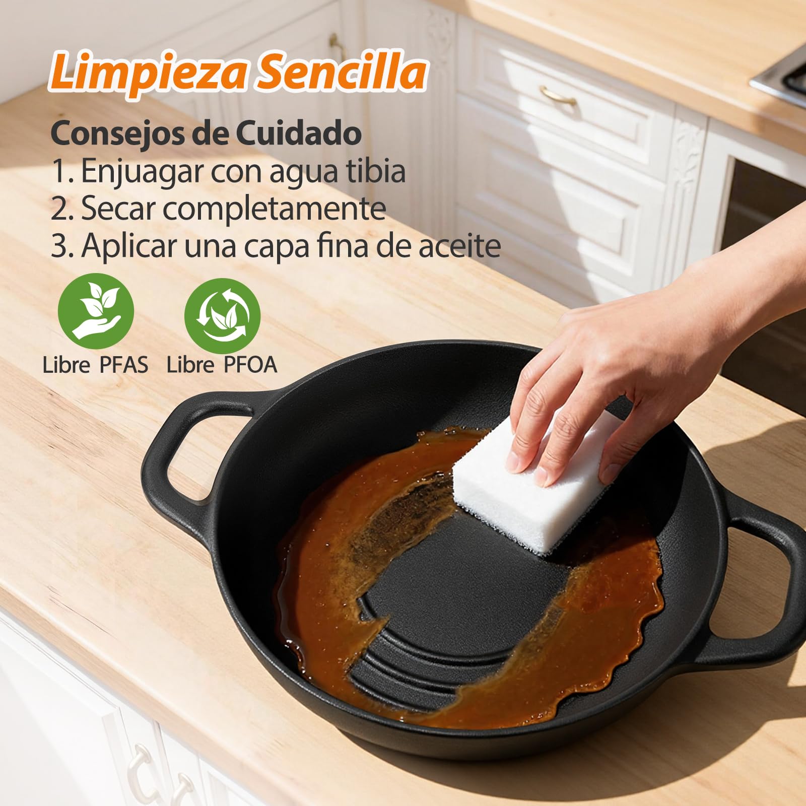 Olla de Hierro Fundido para Hornear Pan,4,7L Pre-Curtido Cacerola Holandesa con Tapa, 24cm Dutch Oven con Cesta de Fermentación, para Cocinar,Hornear,Estofar y Asar (Negro）