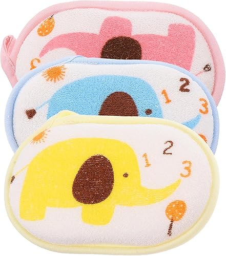 FOMIYES Esponja de baño para bebé, esponja de baño, esponja de baño, esponja de lufa, esponjas de baño para ducha, toalla de baño, cepillo de espuma
