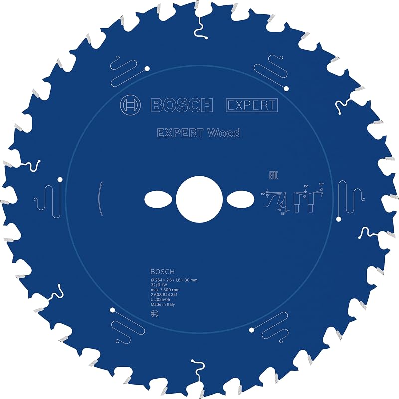 Bosch 0 W 0 V 2608644341 EX Wo T 254x30 mm Circular Saw Blade with 32 Teeth