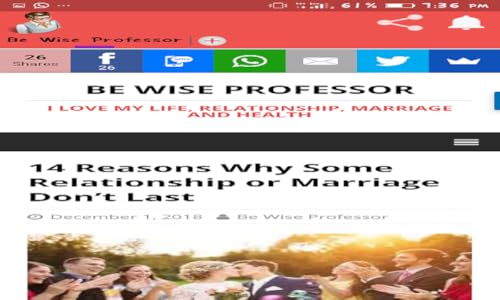 Blogging App Bewisepof