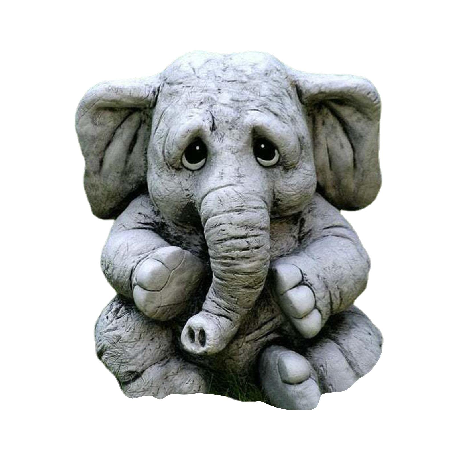 Figurine de Pelouse et statue grise pour sublimer votre terrasse ou votre salon
