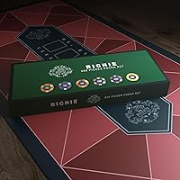 Vista 16 de Bullets Playing Cards Poker Sets with Case - Versatile Denominations for Poker, Blackjack, & Casino Games - Durable & Complete Set - Poker Case with