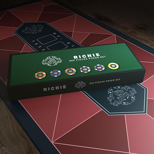 Miniatura 16 de Bullets Playing Cards Poker Sets with Case - Versatile Denominations for Poker, Blackjack, & Casino Games - Durable & Complete Set - Poker Case with