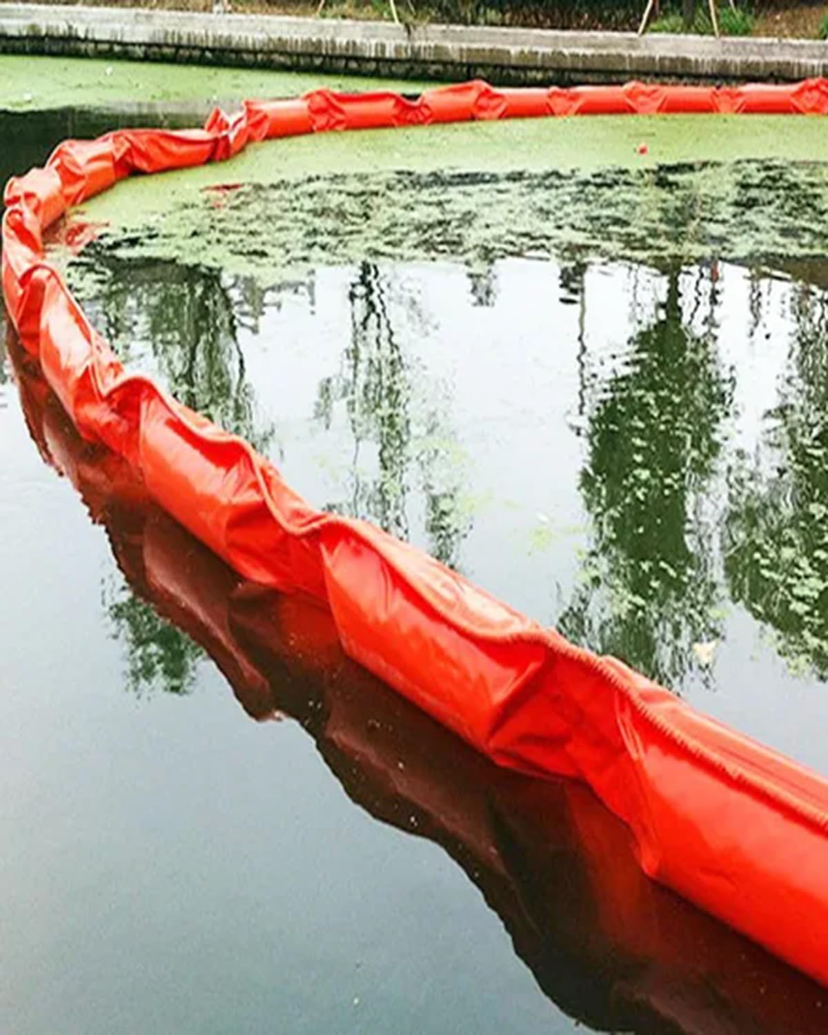 LYDBMYT Oil Spill Boom, Debris Containment Barrier for Water Pollution Control in Ports, Lakes, Harbors, Reservoirs