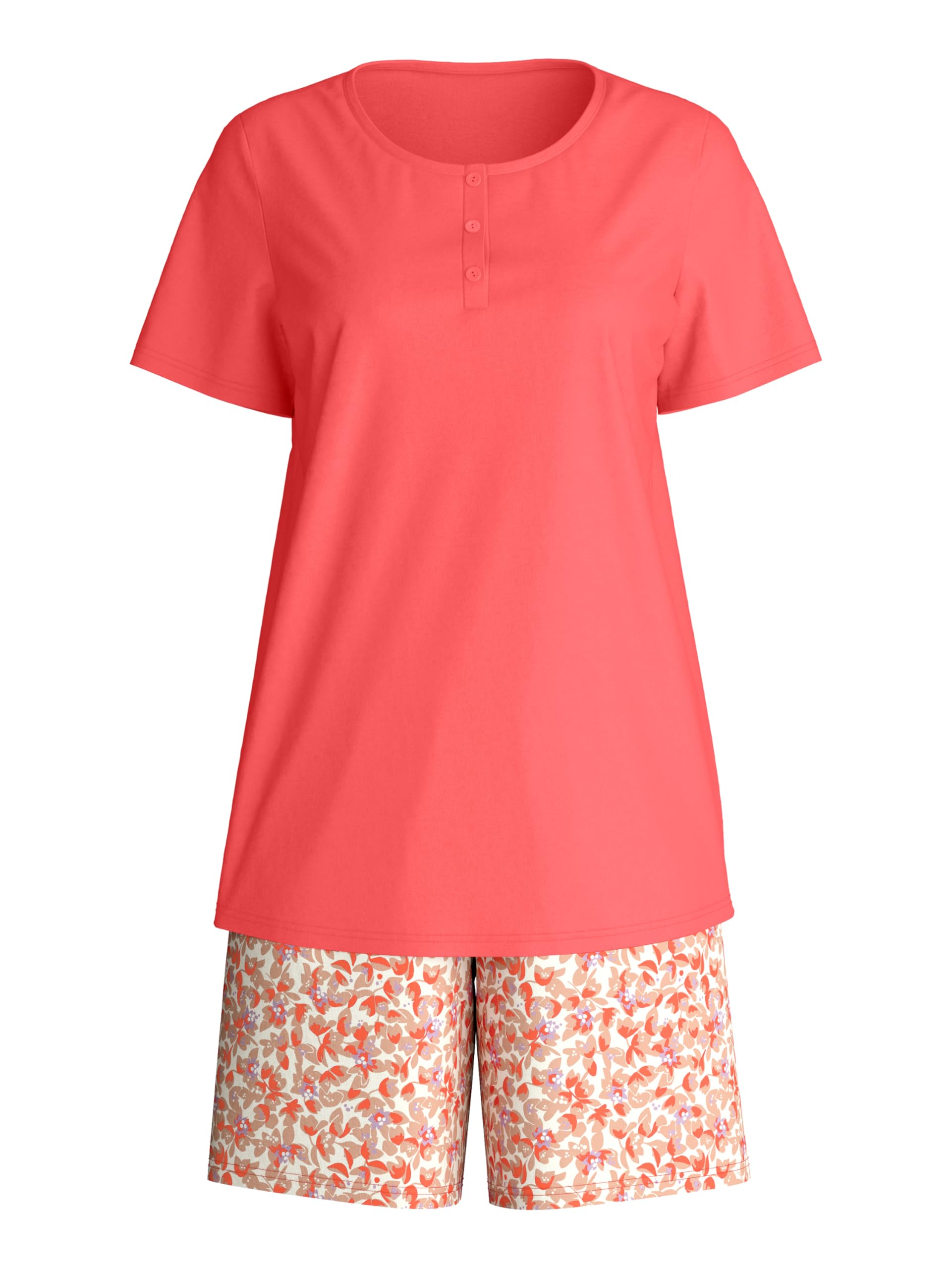 CALIDA Damen Flower Nights Pyjamaset (1er Pack)