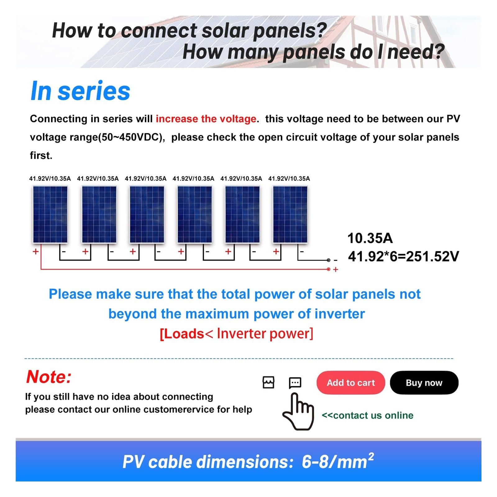 3 KW,8 6,2 Hybrydowy Falownik Solarny MPPT Czysta Fala Sinusoidalna AC Wiele Zabezpieczeń(3.8KW,Without WIFI)