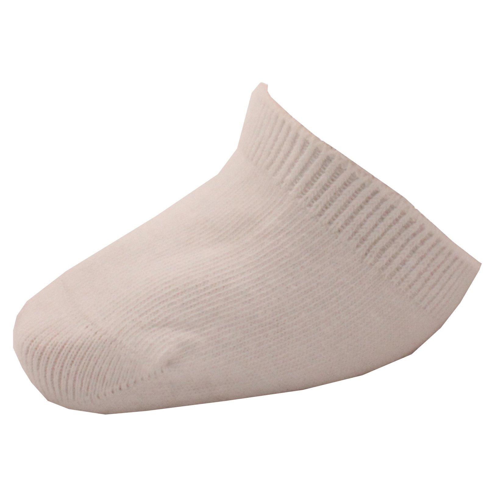 Britwear 4 x Ladies Women Semi Toe Only Cotton Rich Invisible Trainer Socks Cover Footsie