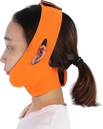 Miniatura 7 de Mascarilla reutilizable de línea en V, cinturón facial de elevación de doble barbilla, cinturón de elevación facial en forma de V, vendajes