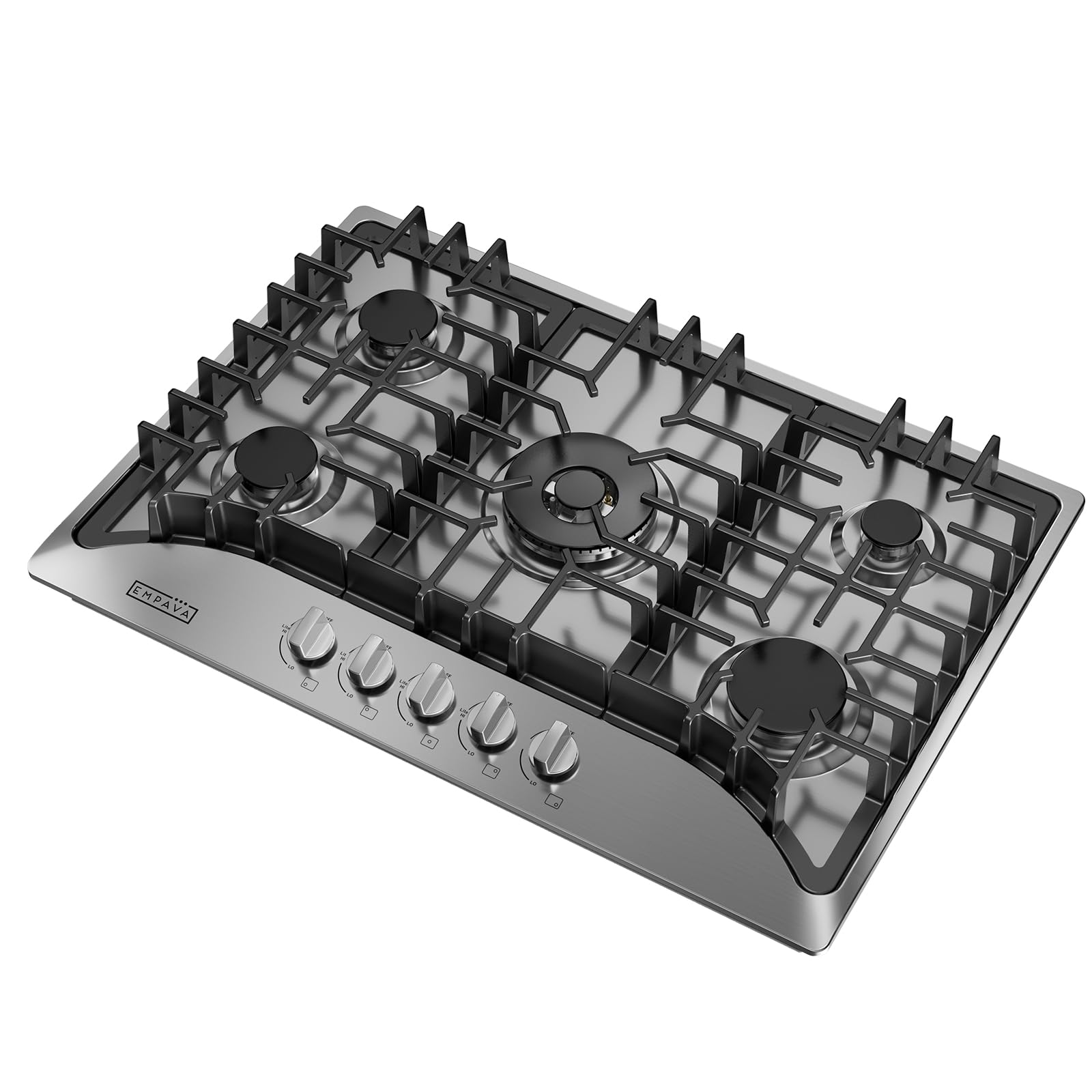 Empava 30" Built-in Gas Cooktop in Stainless Steel with 5 Burners 30XGC5B70C
