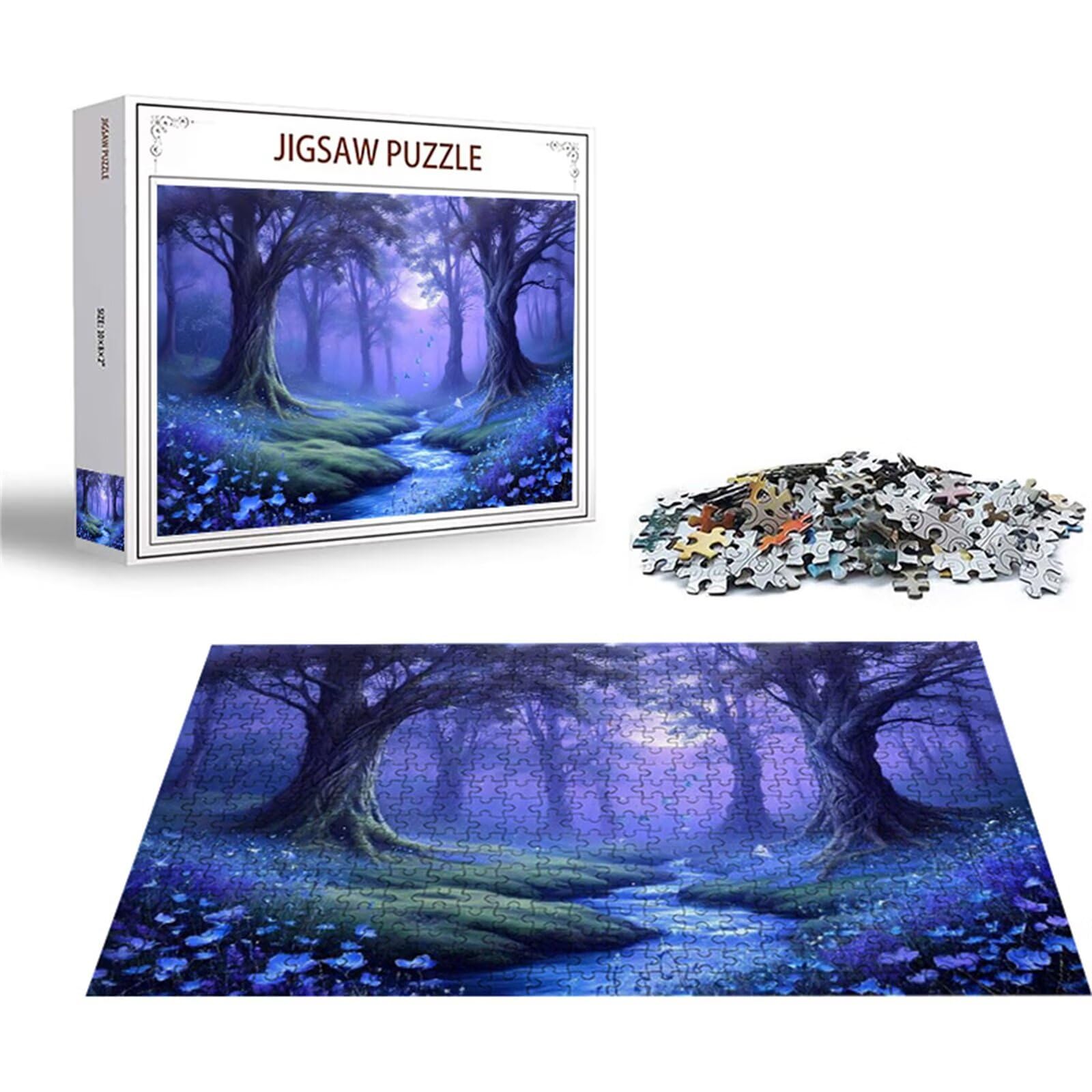 Puzzle 1000 sztuk las puzzle kwiat układanki drewniane, klasyczne dla dorosłych diY gra wyzwanie idealnie pasują między nimi literami z tyłu Wysokiej jakości układanki dla dzieci dorosłych wiek 14 lat