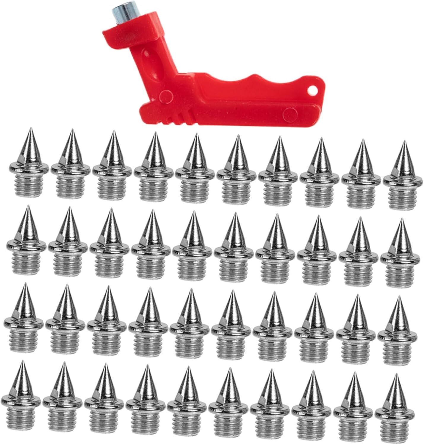 Milisten 1set Shoes Nails Replacement Spikes for Track Shoes Golf Spikes Sprinting Nails Puller