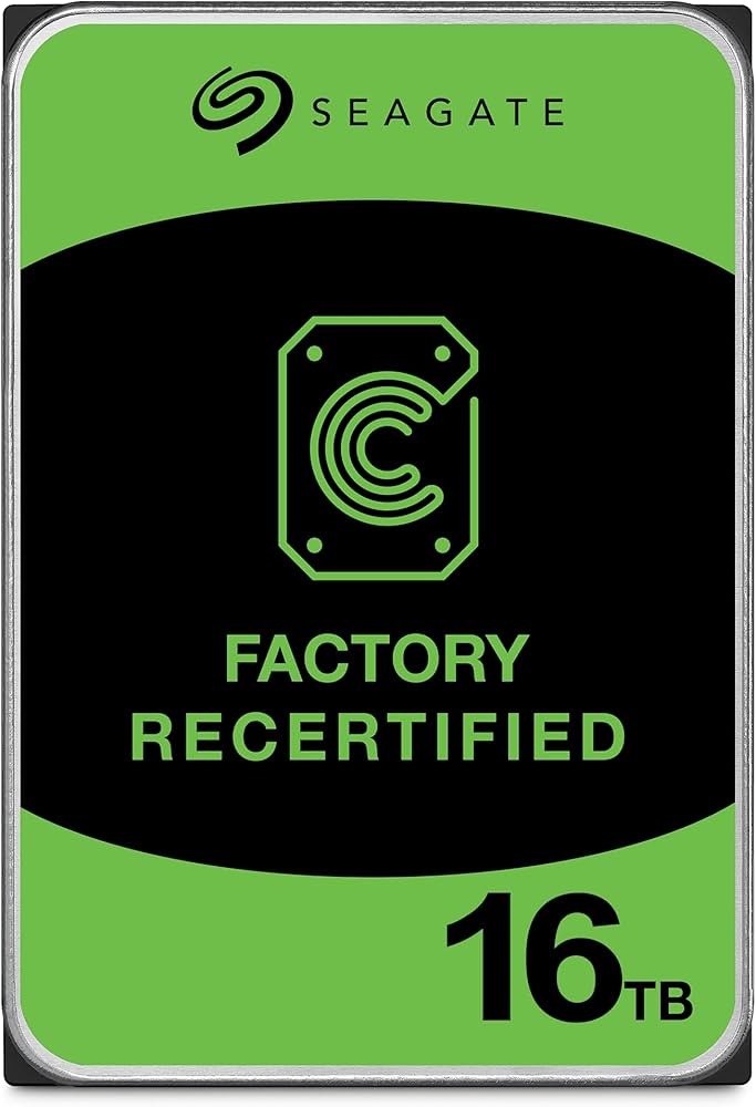 Amazon | Seagate シーゲイト 16TB ST16000NM001G Exos SATA HDD 6Gb/s