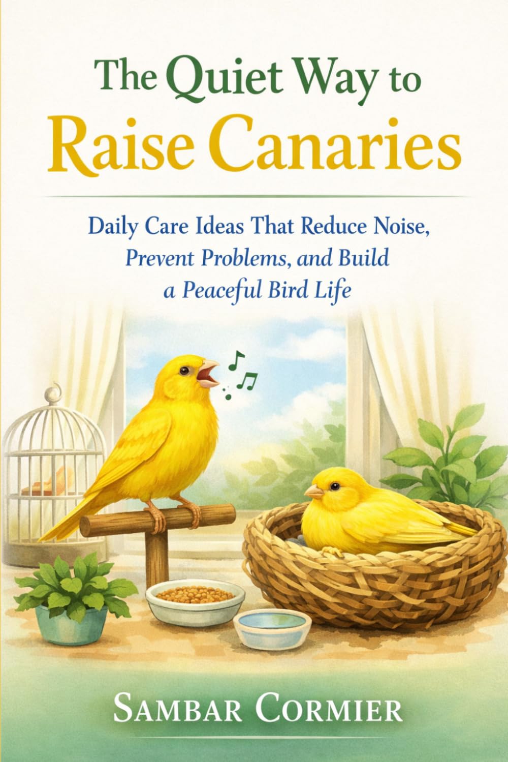 The Quiet Way to Raise Canaries: Daily Care Ideas That Reduce Noise, Prevent Problems, and Build a Peaceful Bird Life