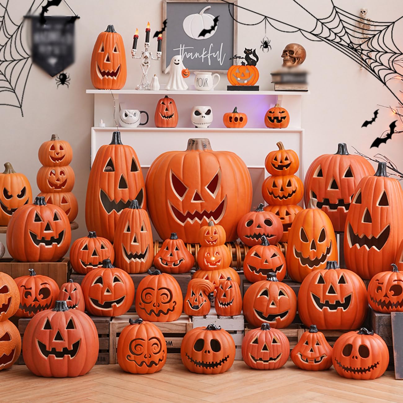 芸能人 愛用の通販 Amazon.co.jp: オーダー受付ハロウィンの壁面飾り  