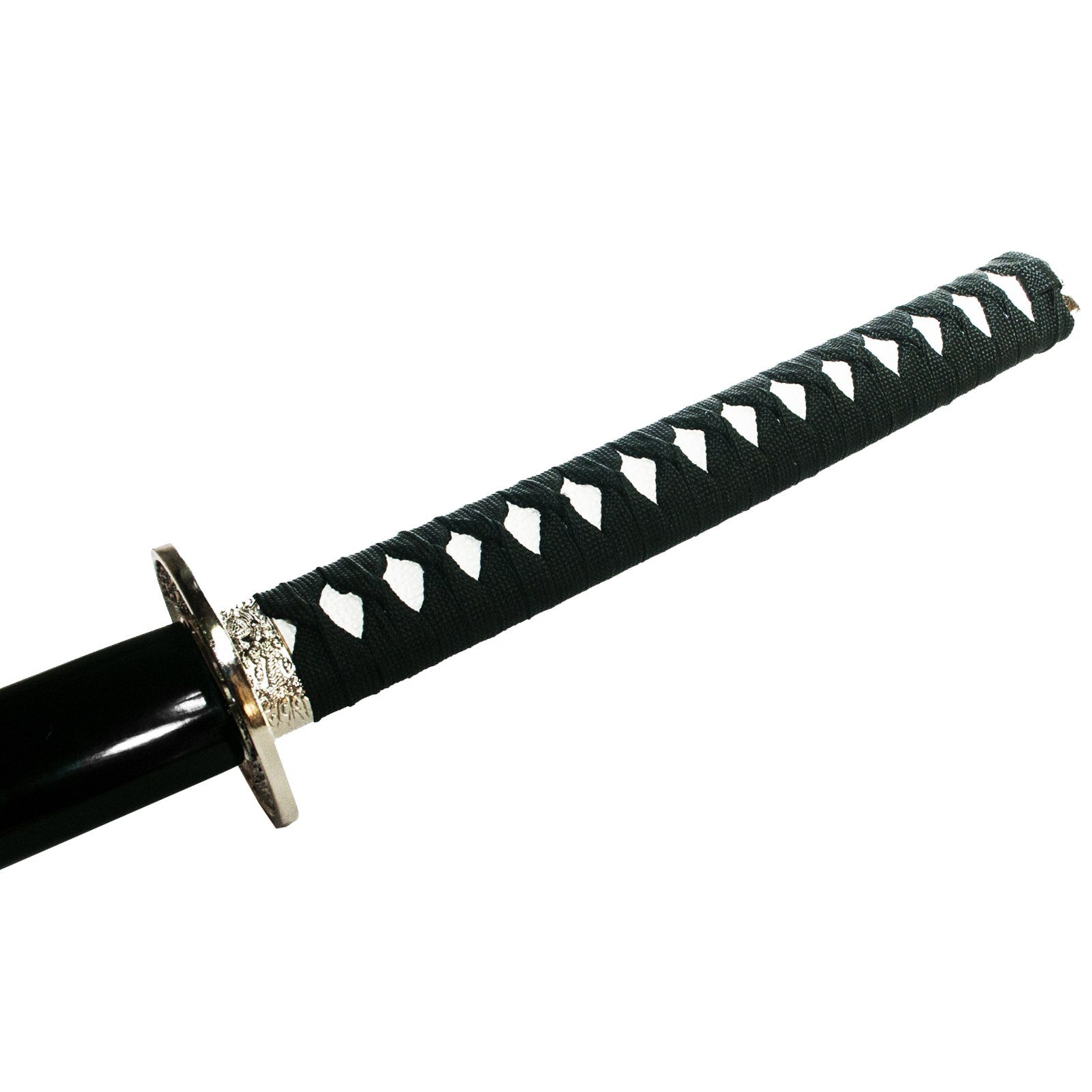 KATANA ORNAMENTALE SPADA GIAPPONESE PER ARREDAMENTO NERA DRAGONE CON DRAGO BLACK DRAGON IN METALLO