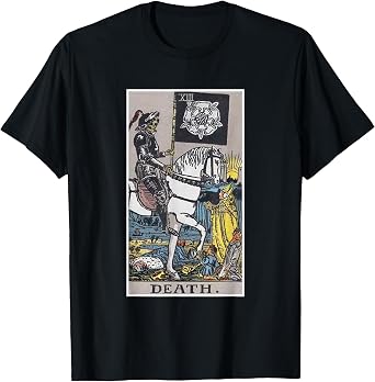 Vintage Tarot Card #13 Death Shirt T-Shirt