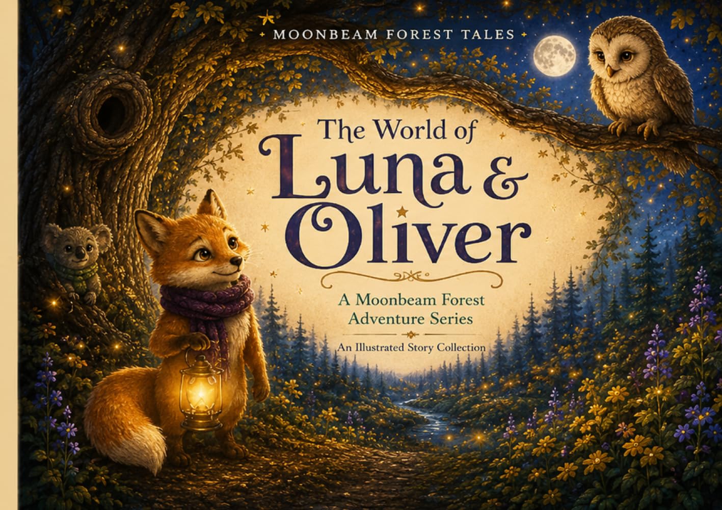 The World of Luna & Oliver: A Moonbeam Forest Adventure Series (Moonbeam Forest Tales)