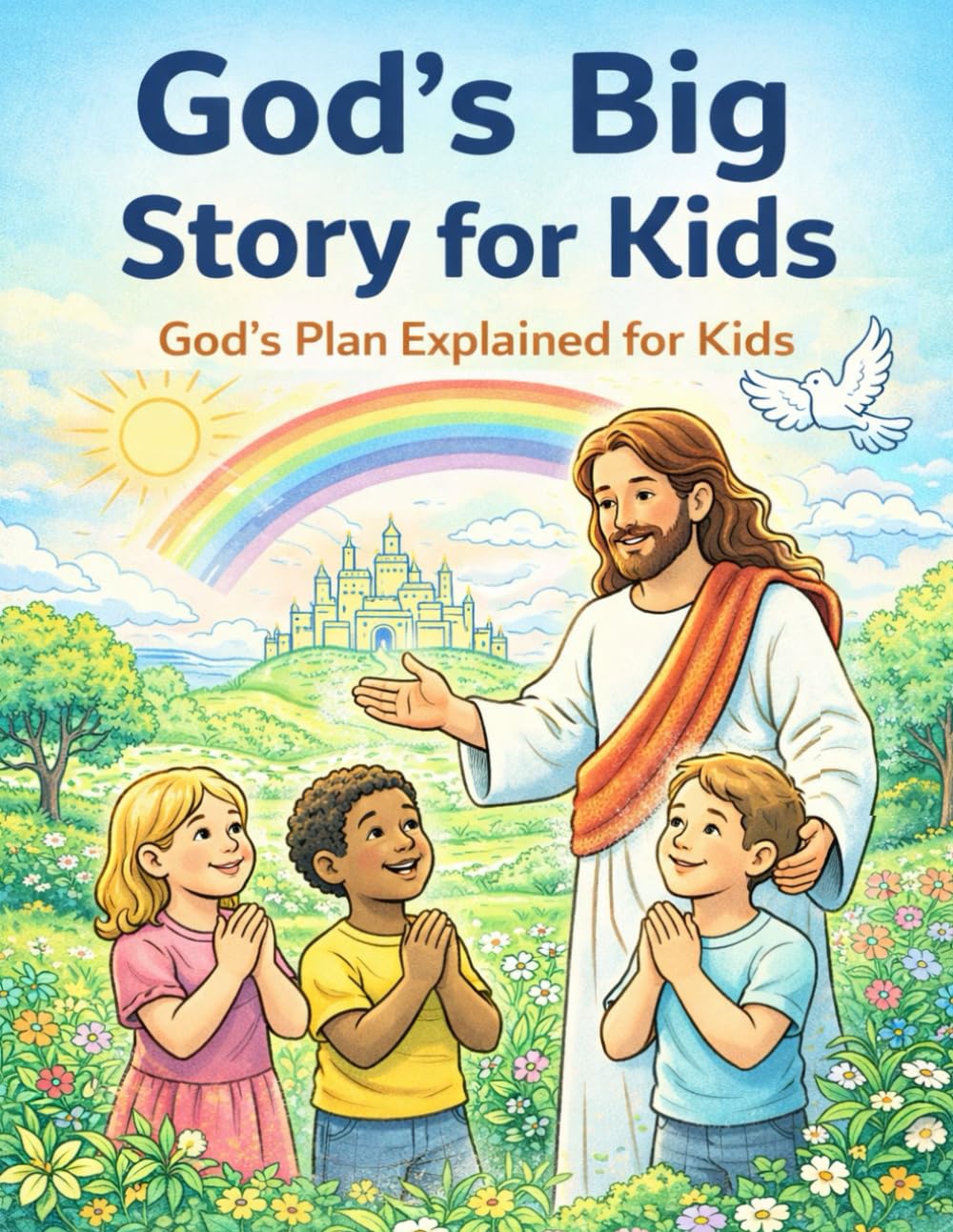 God’s Big Story for Kids: God’s Plan Explained for Kids – A Christian Bible Coloring Book