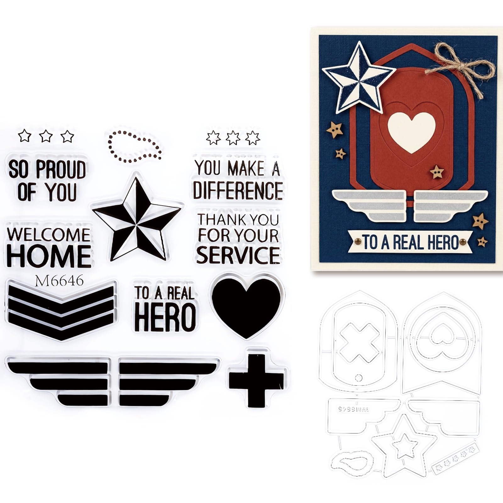 2025-2026 Stamps and Dies for Card Making, Stamps and Dies Set 2025 for Christmas and Halloween, Die Cut DIY Various Festivals Album Scrapbooking Birthdays Greeting Card (6648) — view 18