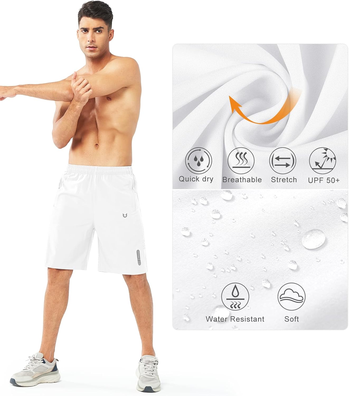 NORTHYARD Men's Athletic Running Shorts Gym Workout Shorts 7"/ 9"/ 5" Quick Dry Lightweight Sports Basketball Exercise Tennis - Image 4