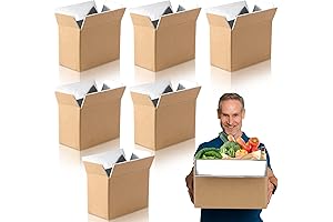 Dry Ice Safe Insulated Box for Dry Ice Shipping