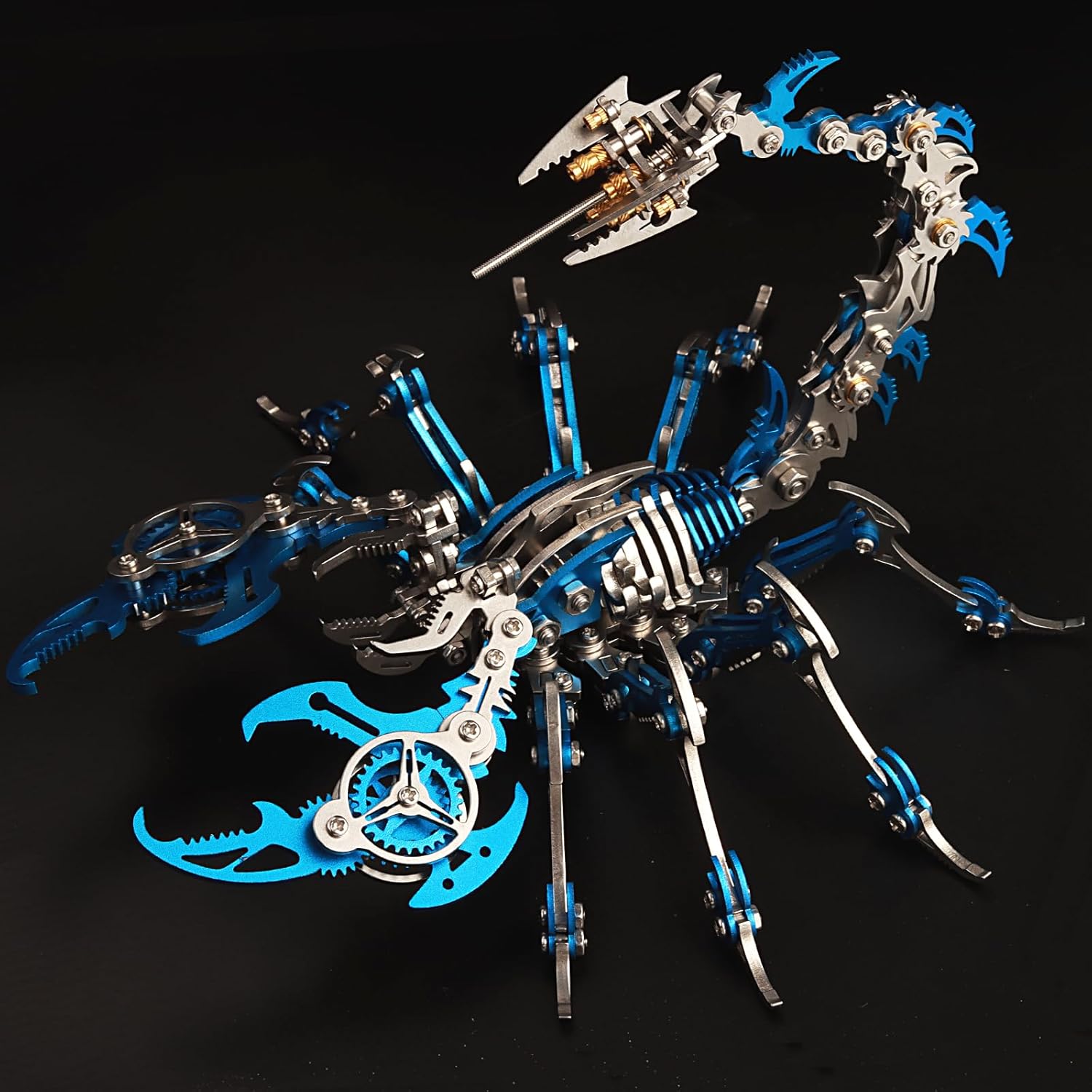 3D Metal Puzzles for Adults, Scorpion 3D Metal Model Kits to Build DIY Colorful 3D Puzzle Ornaments for Adults,Teens Birthday Christmas