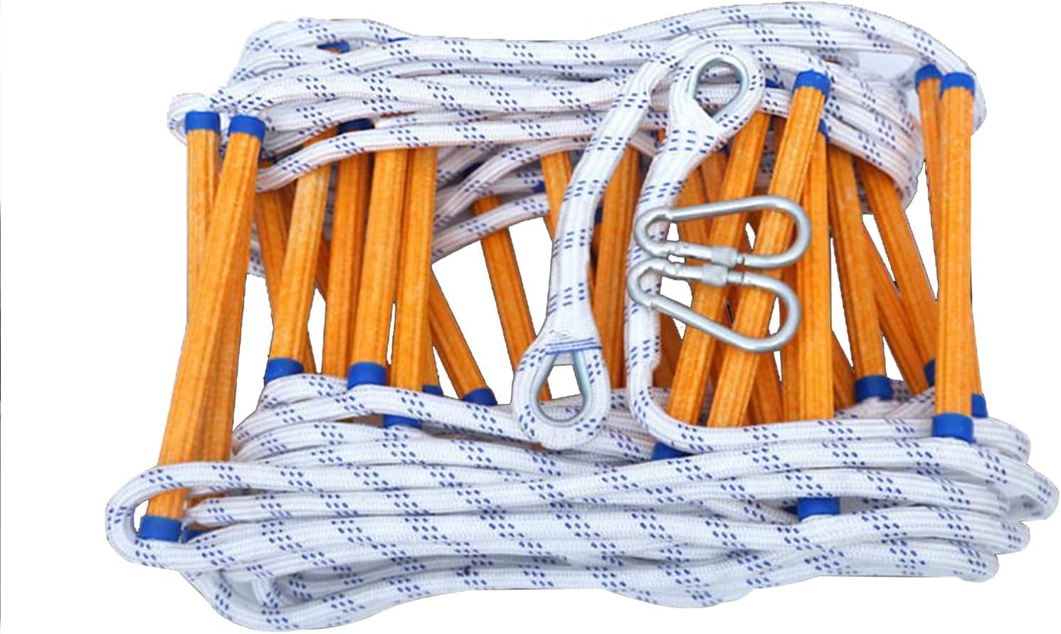 3-20M Rope Ladder Emergency Fire Escape Flame Retardant Resin Is Easy To Use And Can Be Quickly Deployed(8m)