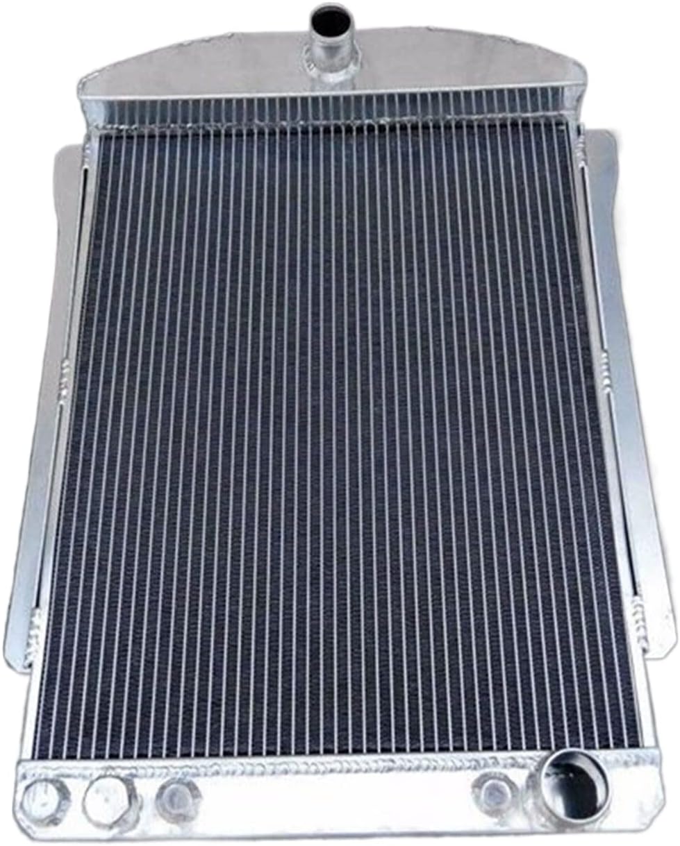 T56mm Full Aluminum Radiator for 1940-1941 Chevy Car Street Rod AT 40 41