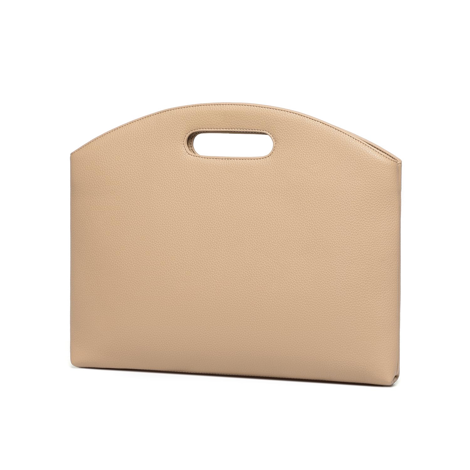 YONBEN Official Document Computer Bag Stylishly Sleek with Multiple Compartments and Easy to Carry Design, Sandy/Pu — image 1