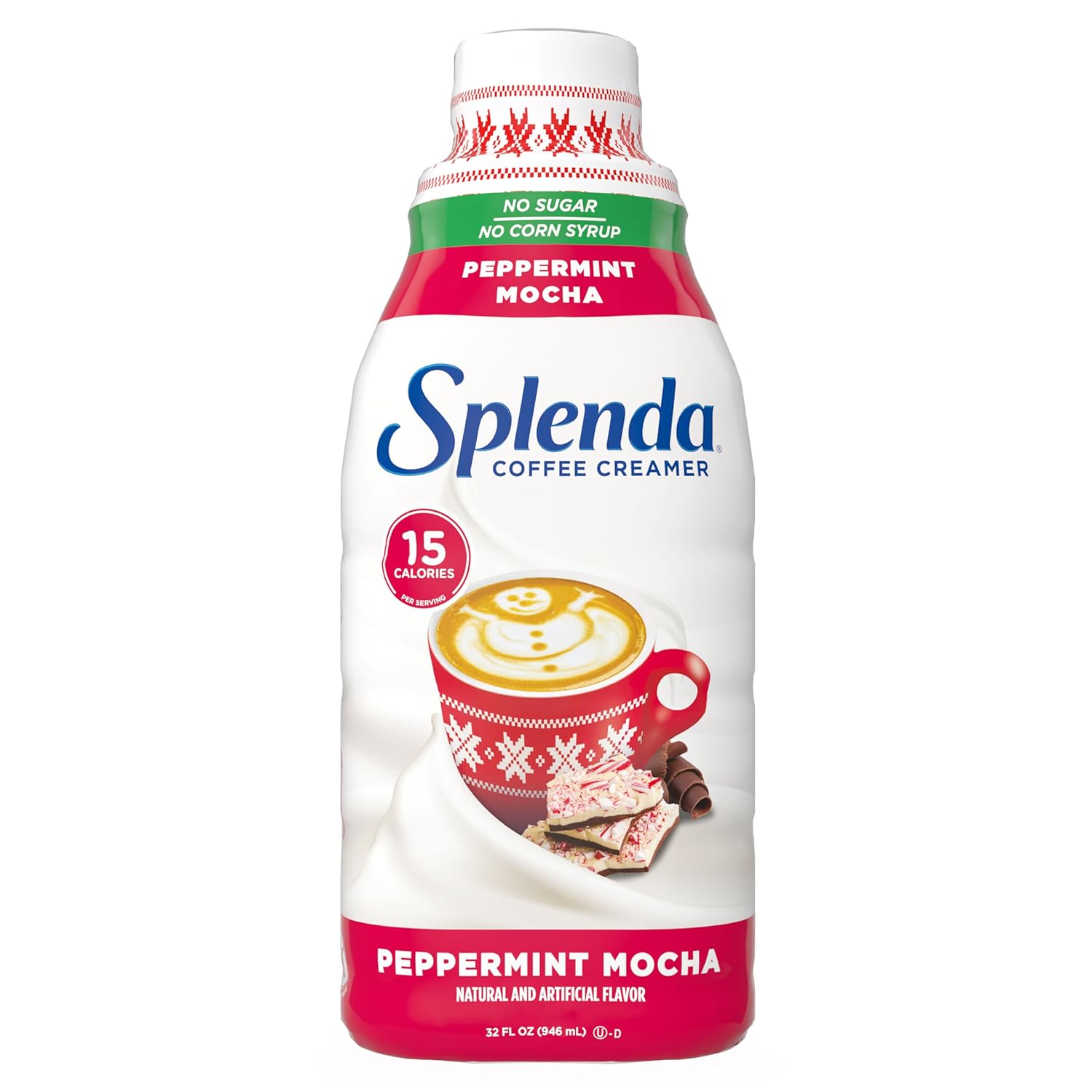 SPLENDA Sugar Free French Vanilla Coffee Creamer, 32 Fl Oz (Pack of 6)