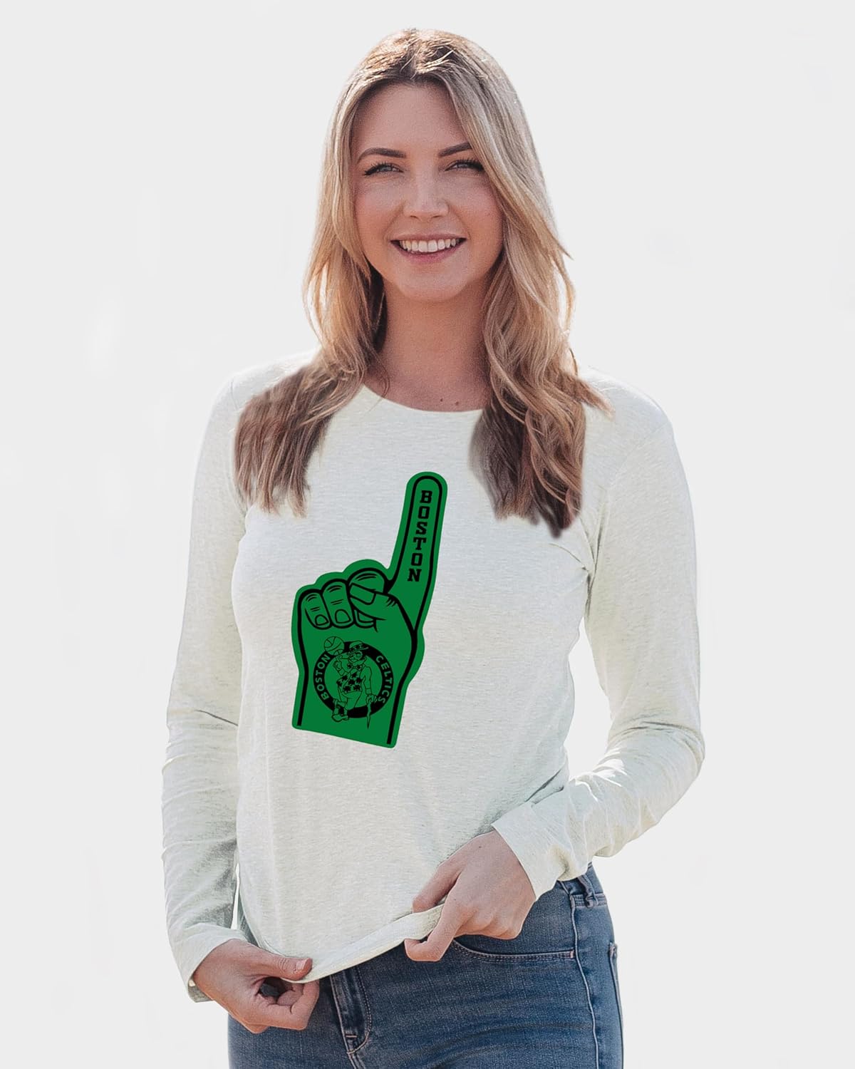 Blue 84 NBA Womens NBA Officially Licensed Women's Long Sleeve T-Shirt Icon Alternate Color