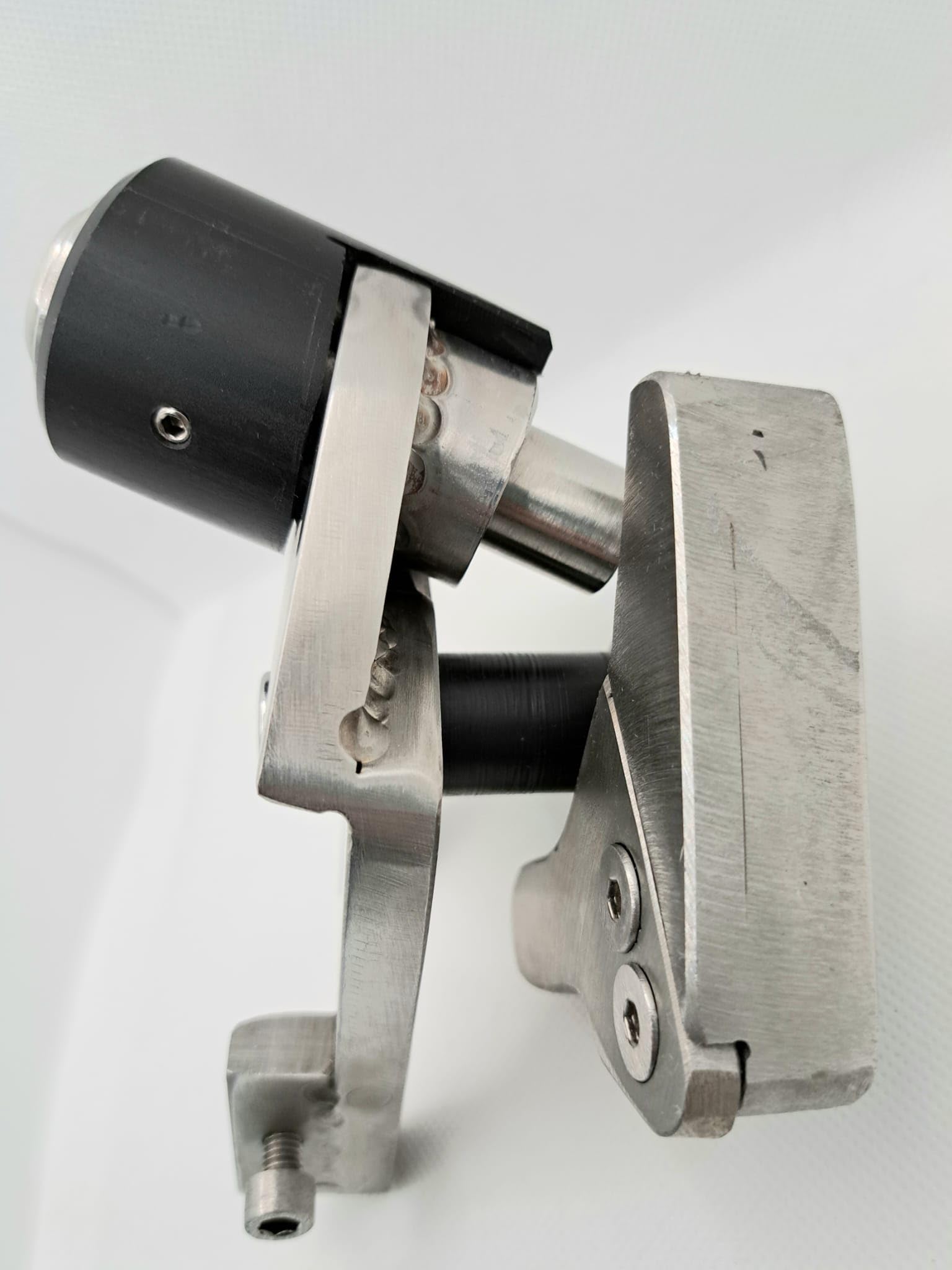 ANTIFURTO MECCANICO BLOCCA CAVALLETTO CENTRALE PER MOTO HONDA AFRICA TWIN IN ACCIAIO INOX E CHIAVE CODIFICATA - BLOCK BRAKE