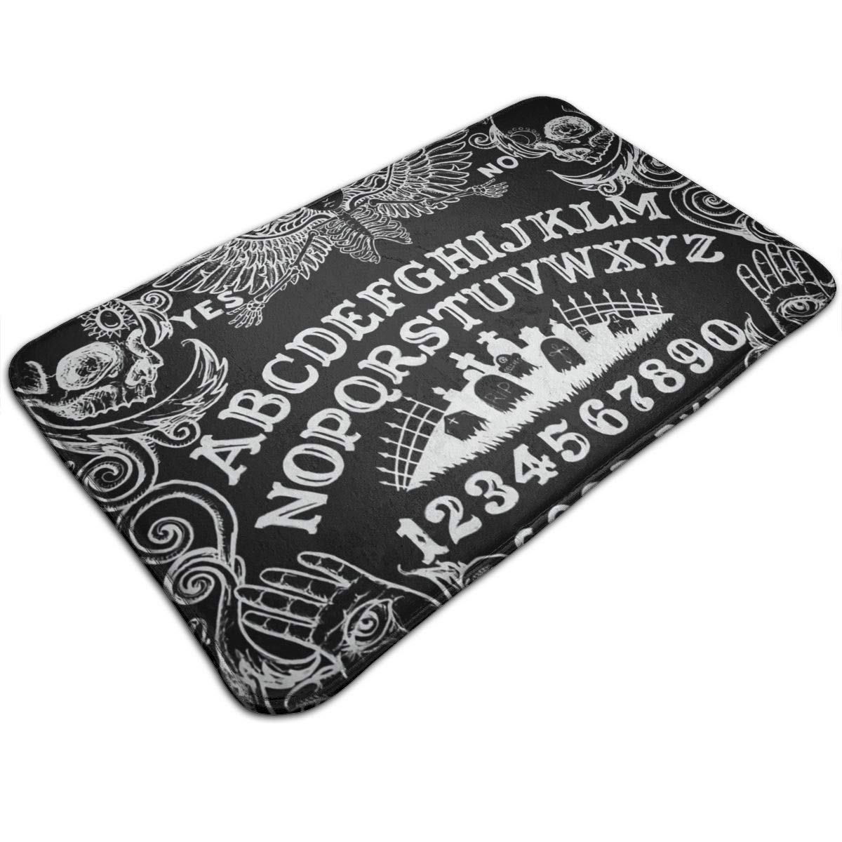 Anti Slip Memory Foam Toilet Bath Rug Witch Board Black Gothic Goth Occult Witchcraft Home Decor Standing Mat Entrance Rug Machine Washable Fast Drying Doormat 15 7 X 23 5 Inch Amazon Co Uk Kitchen Home