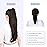 ponytail extension,24 claw clip hair extensions ponytail Long straight Hair Extension Natural Looking Synthetic Hairpiece for Women Black brown