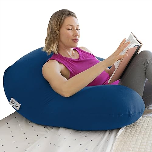 Yogibo - Almohada de apoyo para lectura almohada Ăşnica en forma de U con brazos proporciona un excelente apoyo y comodidad almohada de descanso Yogibo - Almohada de apoyo para lectura almohada Ăşnica en forma de U con brazos proporciona un excelente apoyo y comodidad almohada de descanso
