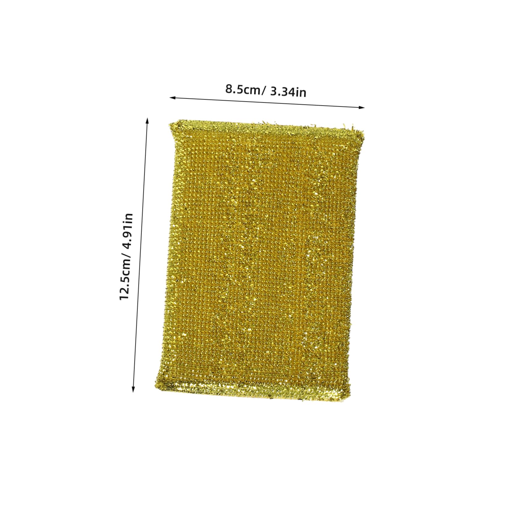 HOODANCOS 24Pcs Dishwashing Sponge Pad Cleaning Scouring Pads for Kitchen Use Durable Strong Absorption Non Scratch Household Cleaning Sponges Reusable Cleaning