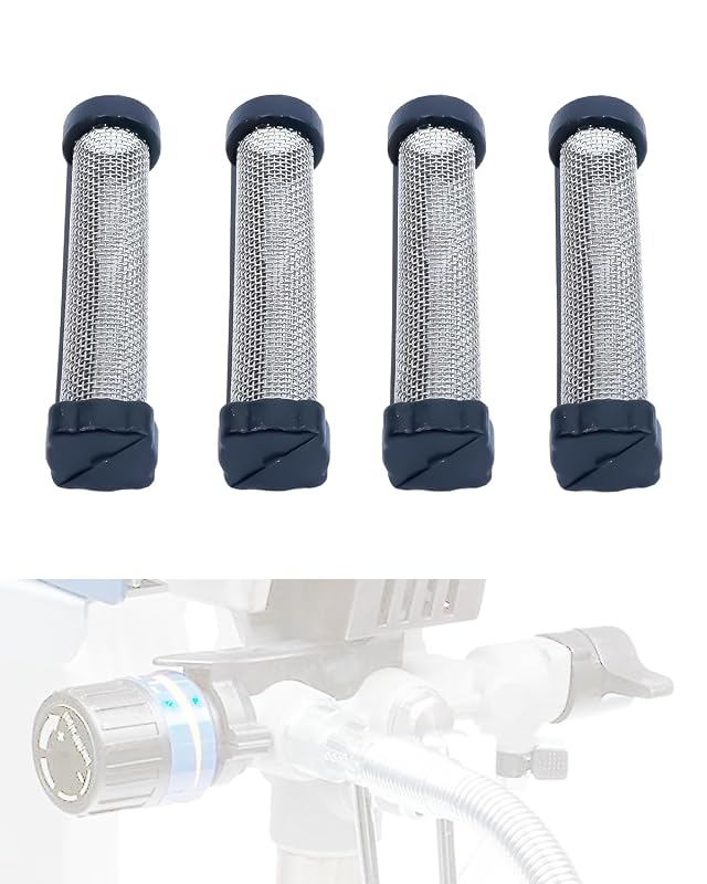 Kit com 4 filtros de manifold 40 Mesh 288747 em aço inoxidável para pulverizador de pintura airless Graco
