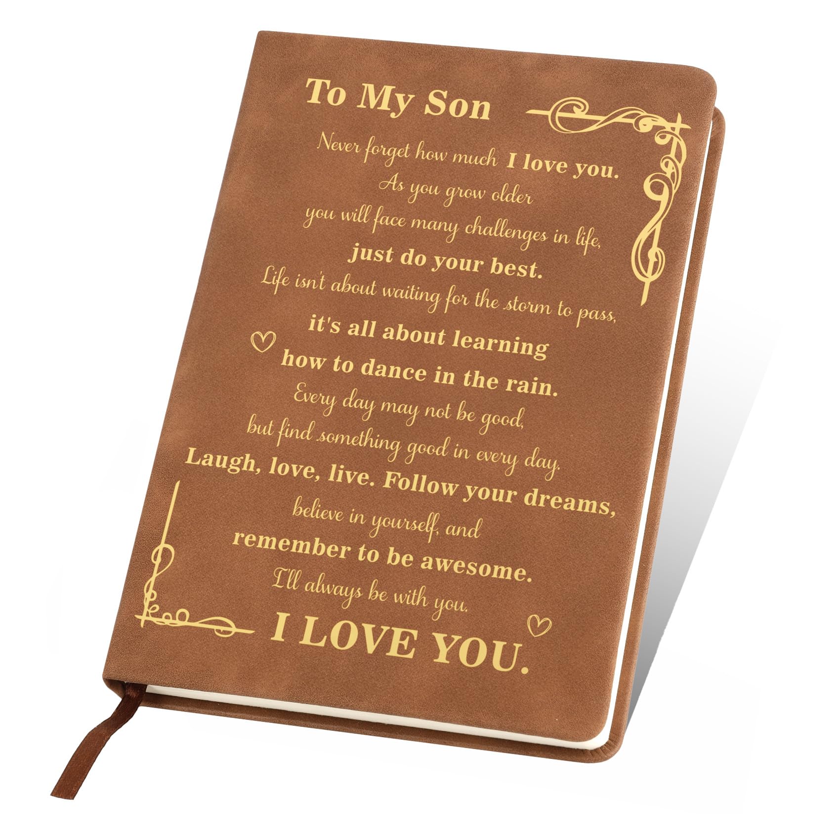 Father's Day Gifts for Son from Mom and Dad,Fathers Day Graduation Birthday Christmas Valentines Valentine's Inspiration Wedding Mother to Son Gifts,