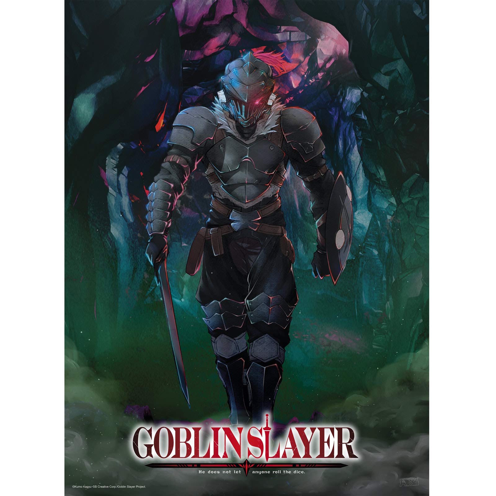 Abystyle Multicolored - Goblin Slayer Poster - Goblin Slayer, 52 X 38 Cm