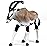 FUNSHOWCASE African Jungle Animals Taurotragus Oryx Male Toy Figure Realistic Plastic Figurine Height 5.1-inch