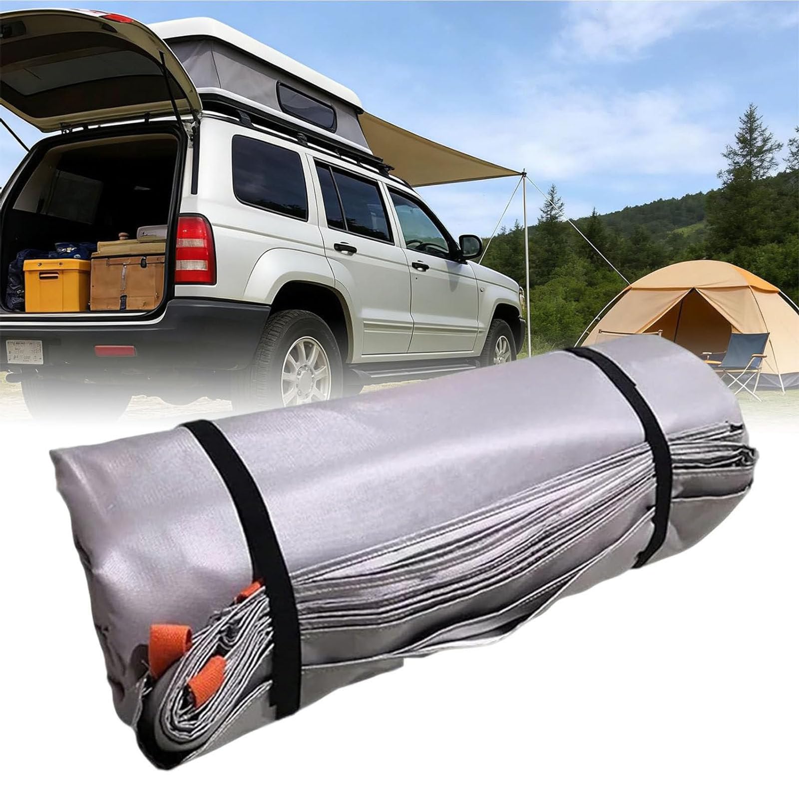 Ynbshgaa 3X4m Emergency Fire Blanket For Car, Double Sided Silicone Survival Safety Fire Suppression Blanket, Essential Safety 6X8m,