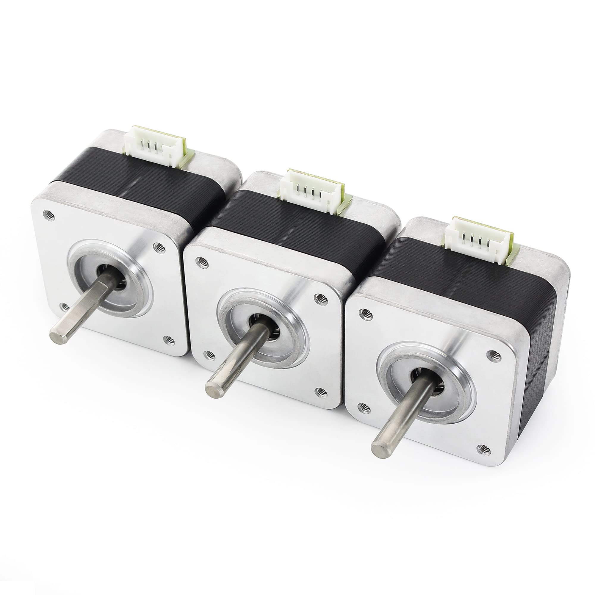 RATTMMOTOR Nema 17 Schrittmotor 0,95A 24Ncm – 42x42x34mm, 4-Draht Mit 1m Kabel Für 3D-Drucker & CNC