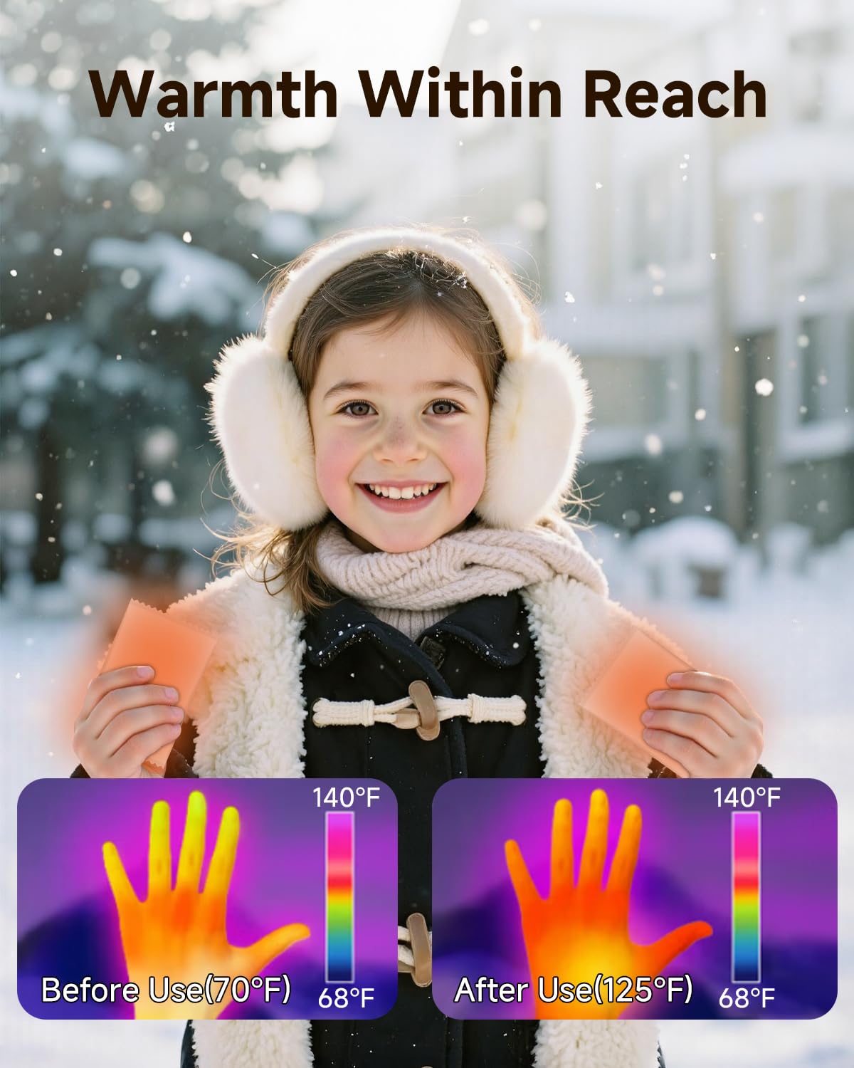 YOSHENNMO Hand Warmers Disposable - Up to 10 Hours of Heat, Super Long Lasting Air Activated Warmers, Quick & Easy Activation, Portable Odor, Free Warmth for Hands