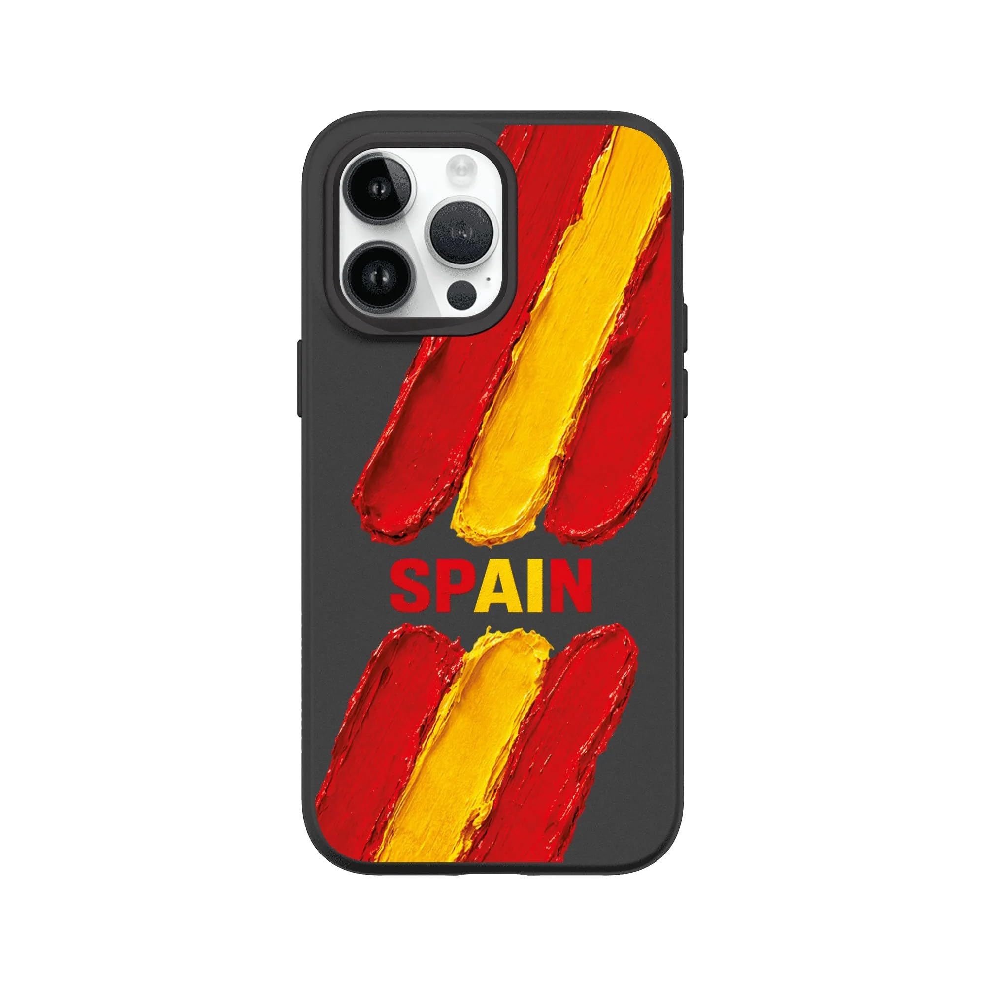 Coque iPhone 14 Pro Max SolidSuit noire avec absorption des chocs Espagne