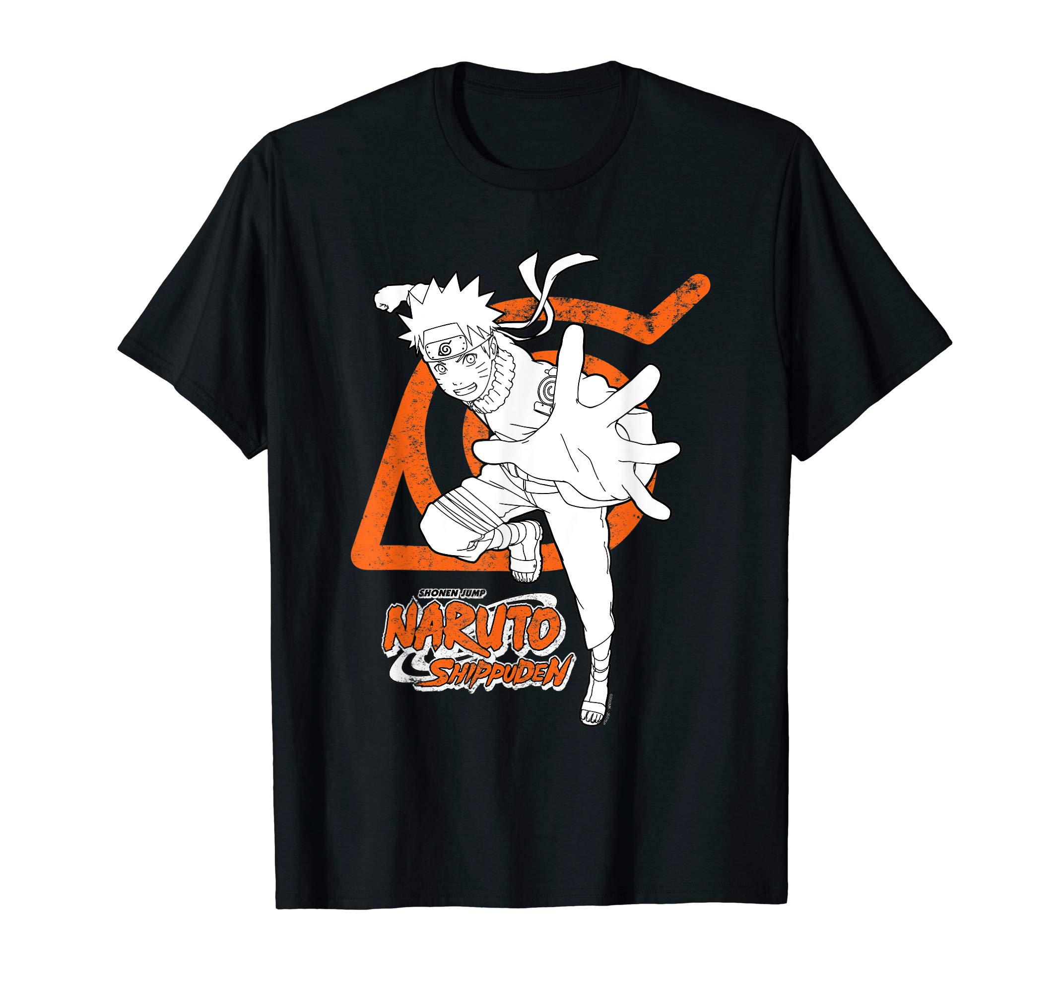 NarutoShippuden Naruto Hidden Leaf Symbol T-Shirt