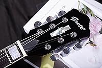 Vista 5 de GROTE Guitarra eléctrica de cuerpo sólido con bolso de transporte LPYS-006 (rojo)