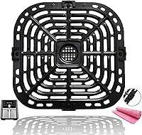 Vista 1 de Bandeja de repuesto para freidora de aire Instants Vortex Plus 6QT 5.7QT, rejilla de freidora de aire con revestimiento antiadherente de doble capa