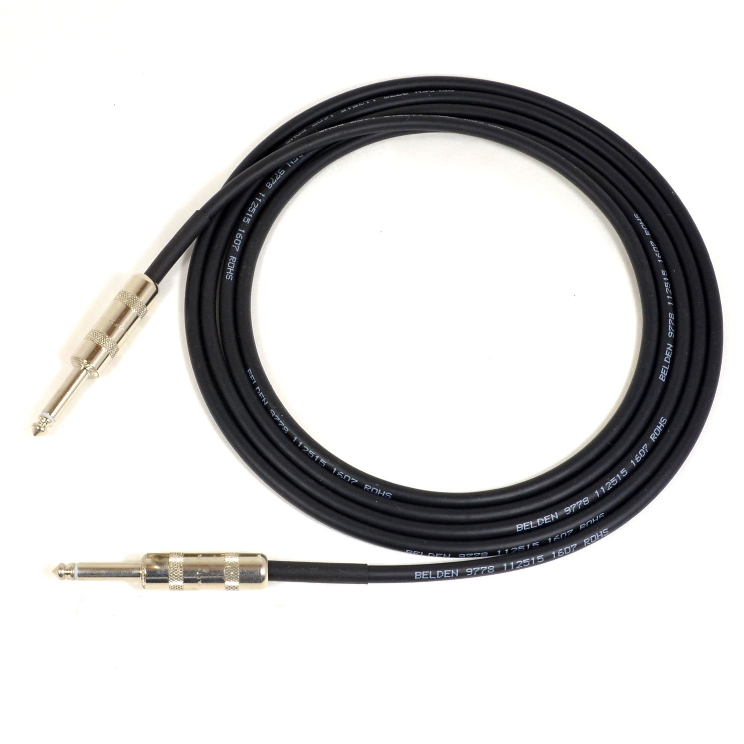 Amazon | FlatterCable/BELDEN ギターシールド #9778 5m SS