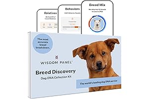 Wisdom Panel Complete Kit: Ultimate Dog DNA Test for 365 Breeds, Health,...