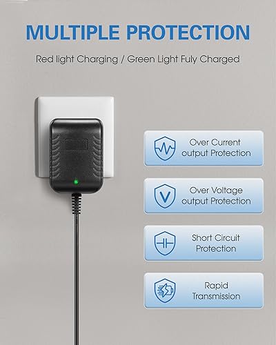 Miniatura 3 de Cargador de batería de 6 V para paseo en juguetes Cargador de 6 V para paseo en coche Best Choice Products SUV Powered Accessories 6V Kids Charger